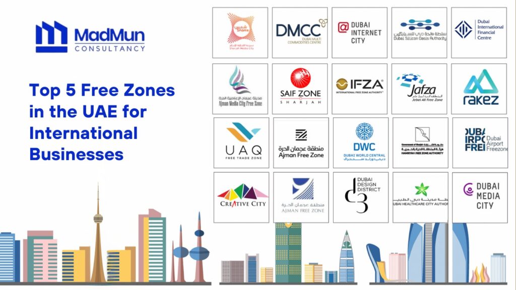 Top Free Zones in Dubai and UAE. One of the biggest incentives for entrepreneurs and foreign investors is the opportunity to set up companies in free zones and enjoy tax exemptions, full ownership, and ease of operation