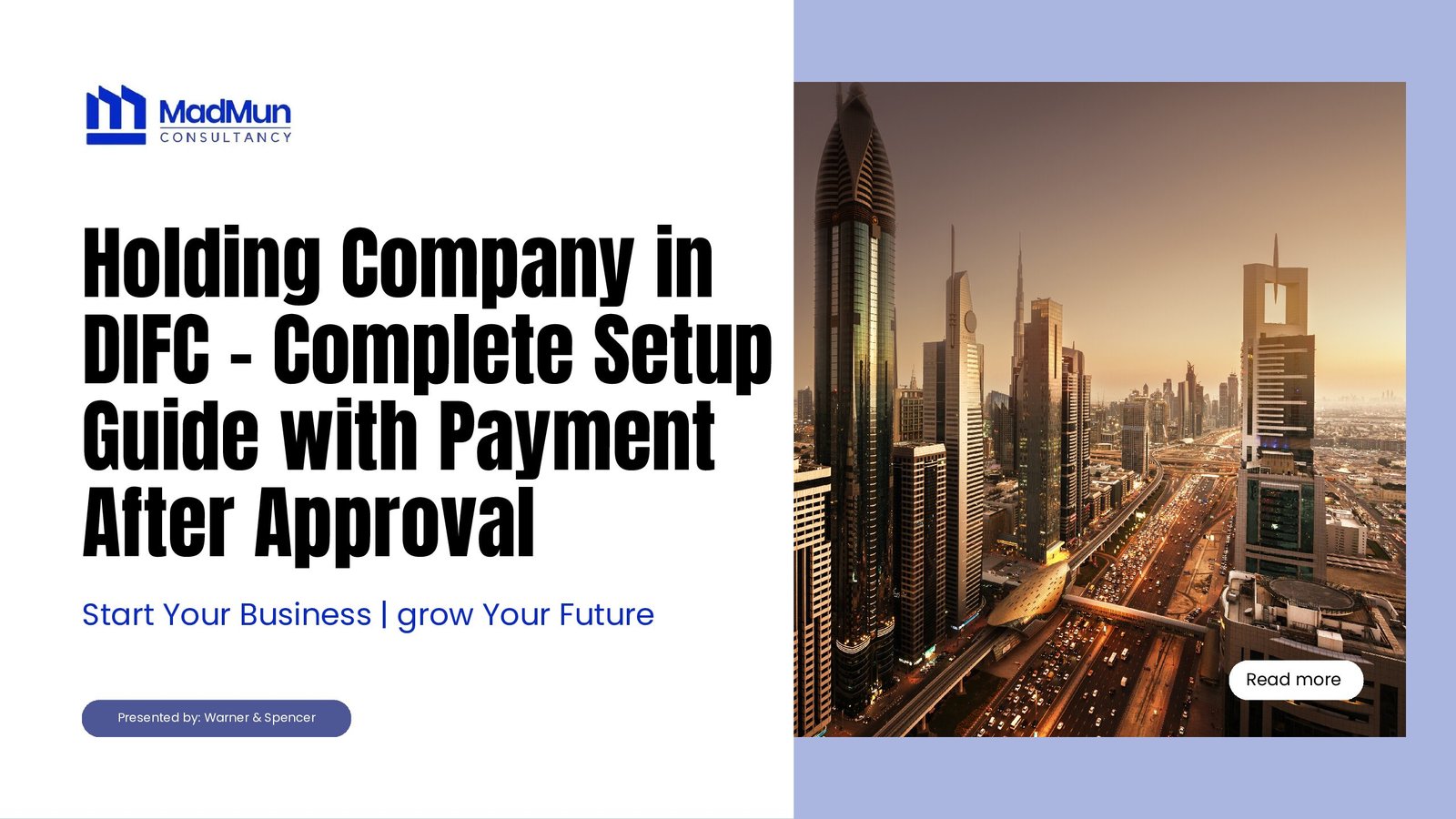 Holding Company in DIFC – Complete Setup Guide with Payment After Approval pdf | Home | Madmun Consultancy