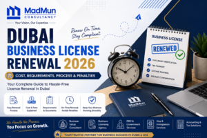 Dubai business licence renewal cost 2026 guide